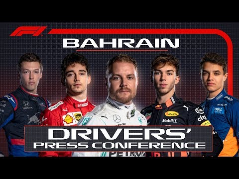 2019 Bahrain Grand Prix: Pre-Race Press Conference