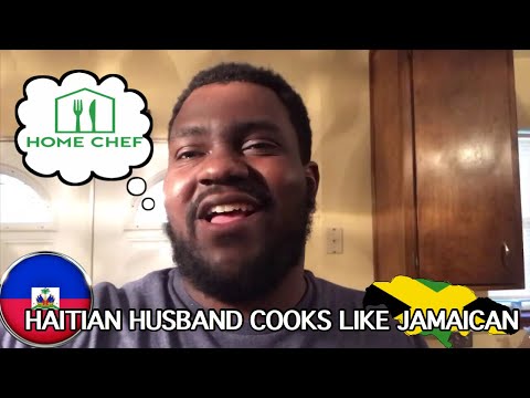 HAITIAN HUSBAND ATTEMPTS TO COOK LIKE A JAMAICAN | Cook With Me