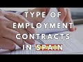 Understanding Employment Contracts in Spain