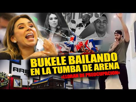 😱BUKELE BAILA SOBRE LA TUMB4 DE ARENA, LES ACABA DE DAR EL G0LPE FINAL A LA 0POSICION EN EL SALVADOR