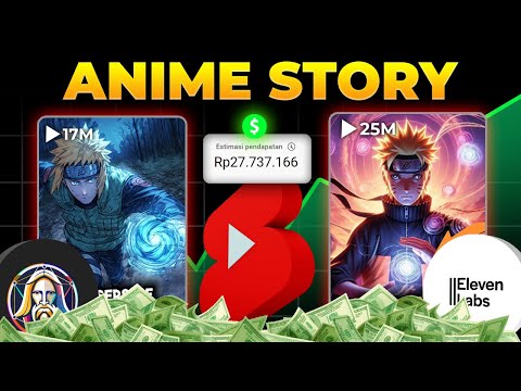 1000% MONET! Cuan 1,9JT/Hari dari Konten STORY ANIME BULE |Cara Dapat Uang dari Youtube 2024 Terbaru