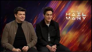 PROJECT HAIL MARY interview | RYAN GOSLING | Phil Lord, Chris Miller, Sandra Huller @juditadasilva