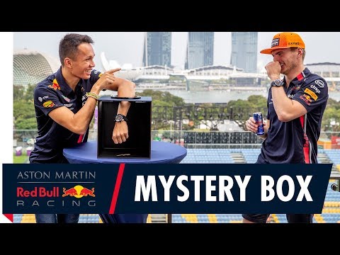 Alex Albon and Max Verstappen's Mystery Box Challenge