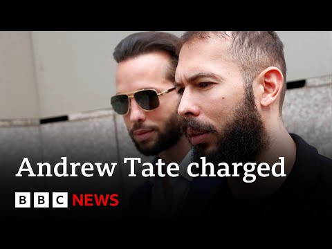 Andrew Tate charged with rape and human trafficking - BBC News