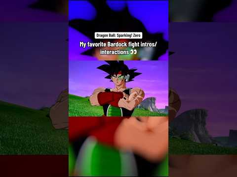 Best Bardock fight intro lines/interactions #dragonballsparkingzero