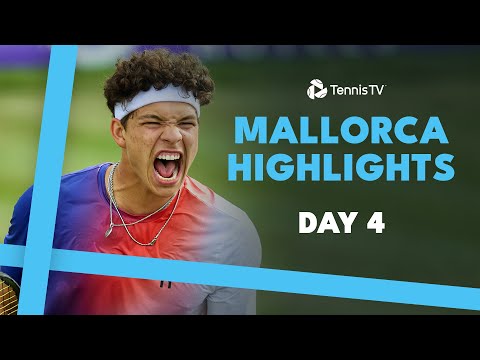 Shelton Takes On Hijikata; Fognini vs Mensik & More | Mallorca 2024 Day 4 Highlights