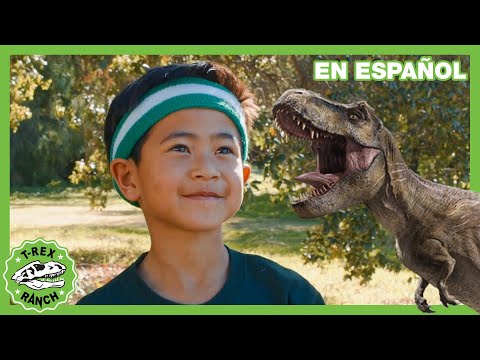 Nuevos guardabosques en el Parque de T-Rex 🦖 | Videos de dinosaurios y juguetes para niños