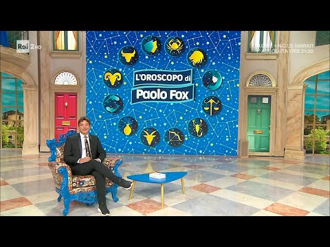 L'oroscopo di Paolo Fox - I Fatti Vostri - 20/10/2023