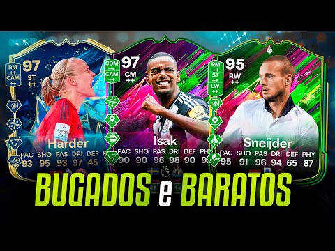 FC 25: JOGADORES BUGADOS e BARATOS POR POSIÇÃO (ATUALIZADO) 🔥