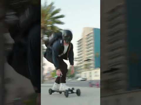 Electric Skateboard in Downtown San Diego