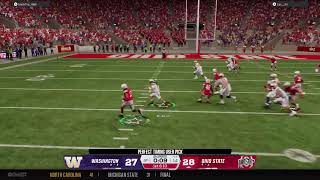 Ohio state vs Washington
