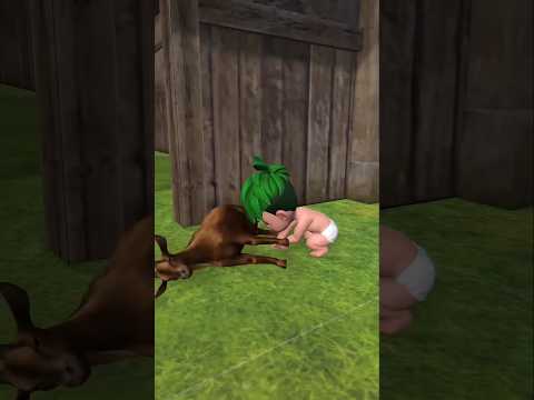 টাকলা ডাইনি গরিবের ছাগল চুরি করে খেয়ে নেয় 😱😱 #cartoon #cartoonshorts #shortsfeed