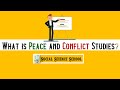 Peace and Conflict Studies Concepts