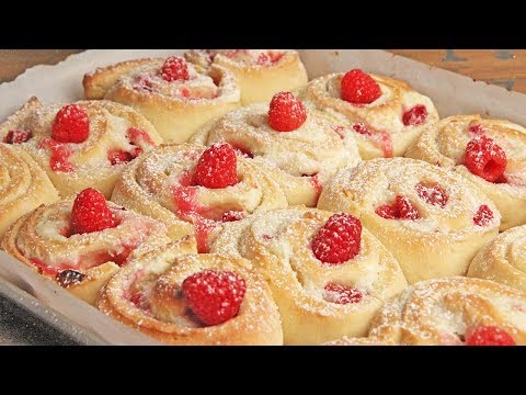 Raspberry Cheesecake Rolls Recipe | Episode 1246