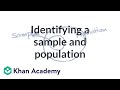 Understanding Population and Sample in Surveys
