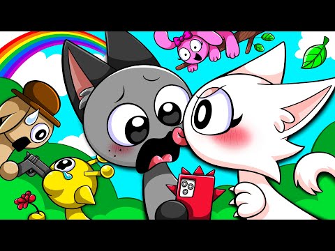 Wenda x Gray Love Story, But Secret Phone?! | Incredibox Sprunki Animation