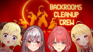 【 Backrooms Cleanup Crew 】深夜にコワイ場所でお掃除ですか…？？？？？【鷹嶺ルイ/ホロライブ】