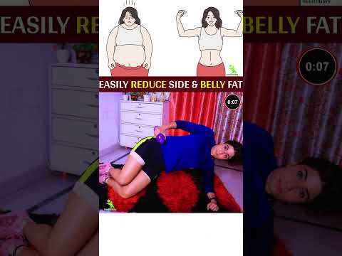 Easily reduce Side & Belly fat #anisha_hacks #anisha #ytshorts #exercise #health #viral