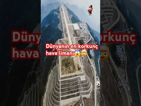 Dünyanın en korkunç havalimanı🤯😱