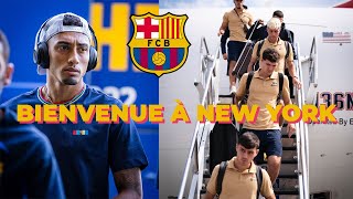 ✅ Actualité : Le FC Barcelone est arrivé à New York