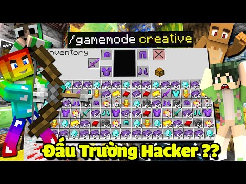 MINI GAME : ĐẤU TRƯỜNG HACKER MINECRAFT ** CHỈ CÓ 5s TRỞ THÀNH HACKER LỎ VÀ KẾ HOẠCH CỦA NOOB