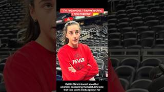 Caitlin Clark exposes her heart and emotions concerning fake criticism #caitlinclark #wnba #fever