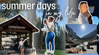 summer days in my life // life update // pack for tahoe!