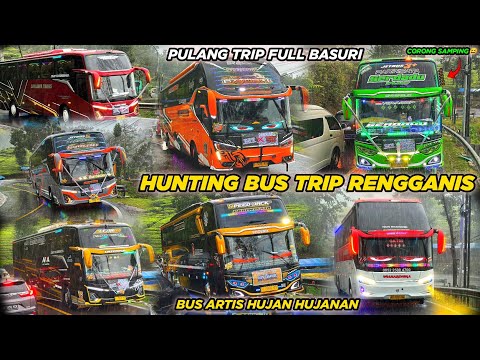 FULL TELOLET BASURI🤠 hunting bus trip Rengganis di Kebun Teh Rancabali‼️ Kawasan wajib basuri🤯