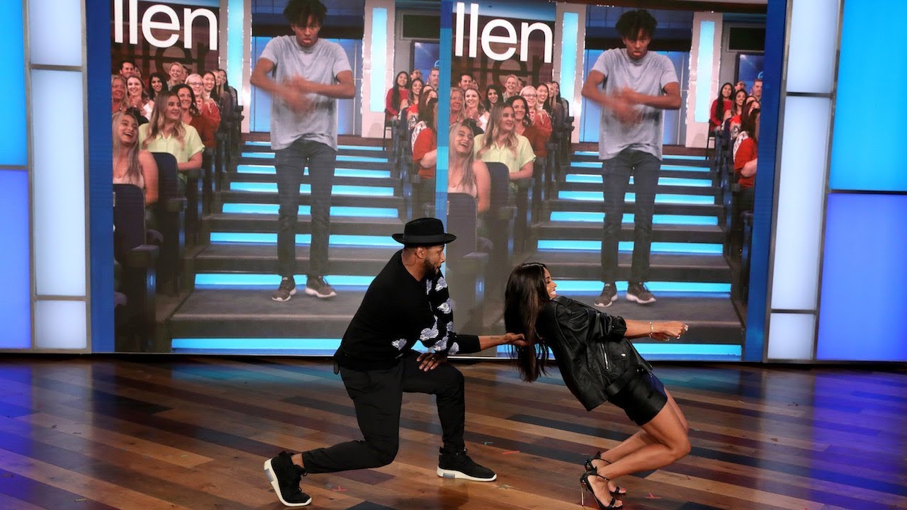 Ciara and tWitch Play 'Can tWitch & Ciara Dance. with Whats Behind Them? '