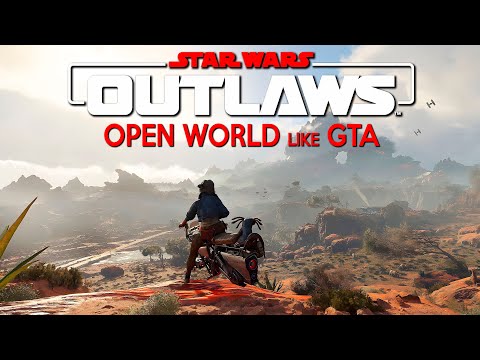 STAR WARS OUTLAWS First Gameplay | Most Ambitious Open World Game like GTA HD 4K 2023