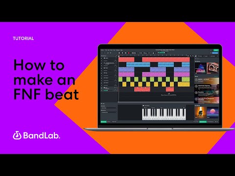 How to make an FNF beat using BandLab's free web Mix Editor (BandLab Tutorial)