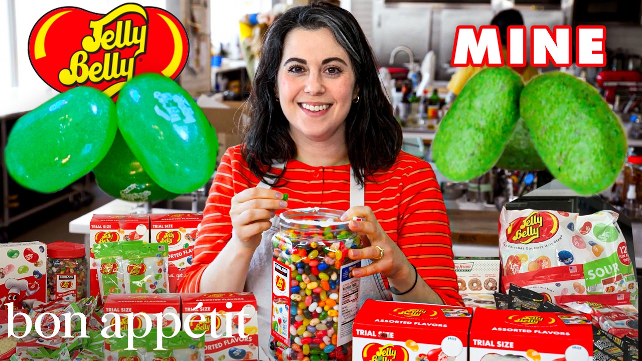 Pastry Chef Attempts to Make Gourmet Jelly Belly Jelly Beans Bon Apptit