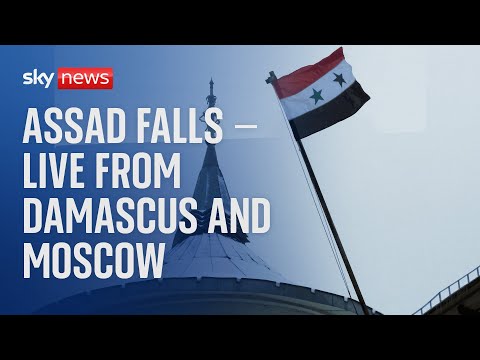 Watch live: Damascus falls & live footage of the Syrian Embassy in Moscow