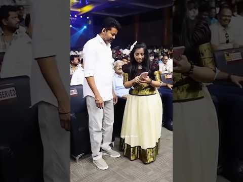 அனைவரையும் சமமாக மதிக்கும் தலைவர் ❤️🙏🏻 #thalapathyvijay #tvk #viral #vijay #thalapathy