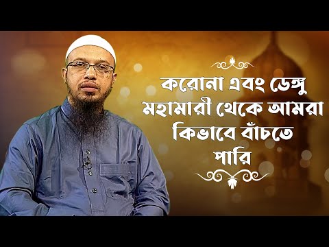 করোনা এবং ডেঙ্গু মহামারী থেকে আমরা কিভাবে বাঁচতে পারি | Islamic Alochona | Boishakhi Tv Islam