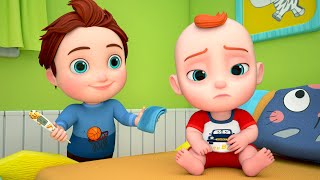 O Bebê Está Dodói | Cuidando de um bebê doente | Músicas Infantis - GoBooBoo em Português