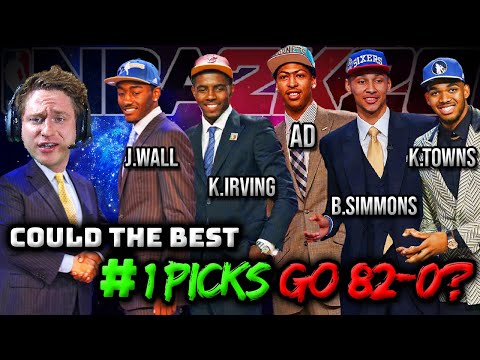 Can The Last 10 #1 NBA Draft Picks Go 82-0? | NBA 2K20 Rebuild