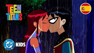 Tan enamorados que duele 🫶 - ¡Los tortolitos más atolondrados de los Jóvenes Titanes! 🩵😍