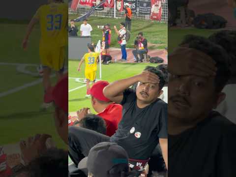 Kecemasan suporter PSM menjadi nyata😂 #manzvlog