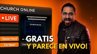 Church Online Platform paso a paso: Transmite como en vivo ¡sin estar en vivo!