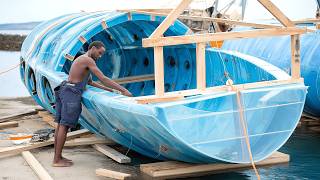Man Transforms 5,000 Liter Water Tank into Amazing Boat by @MustaqimMuhammadHatta