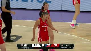 2026 U16G Eurobasket group CZE-BUL highlights