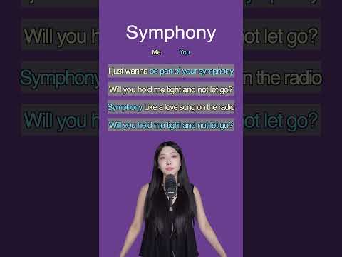 Clean Bandit - Symphony | Singing Duet Challenge 🎤 | Sing with me #shorts