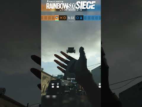 #259 激キモ ショックドローンポジ#r6s #r6siege #レインボーシックスシージ #fps #シージ #シージ初心者 #シージ小技 #rainbowsixsiege