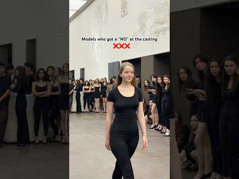 Models who got a “NO” at the casting