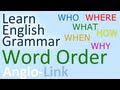 Exploring Word Order in English Sentences