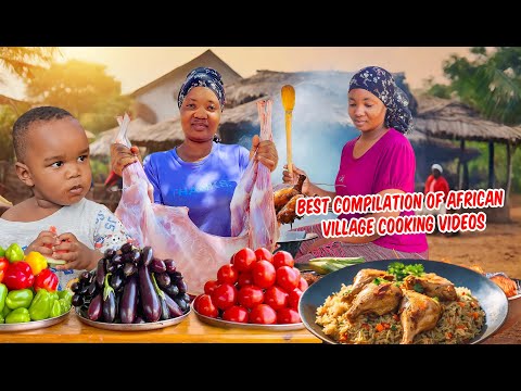 African Village life #cooking Village food: Exclusive African Village Cooking  Compilation