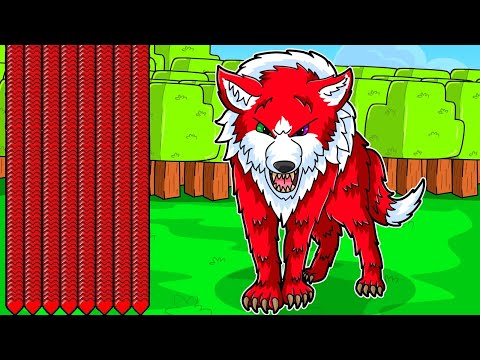 Teniendo Una Vida de LOBO en Minecraft 🐺🌕 Teniendo una FAMILIA de LOBOS