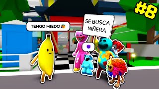 SIENDO NIÑERO DE LOS POPPY PLAY TIME EN BROOKHAVEN PARTE 8 (MOMENTOS DIVERTIDOS)
