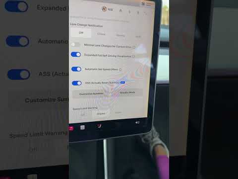 How to turn on your Summon settings in your Tesla. #teslafsd #teslasummon